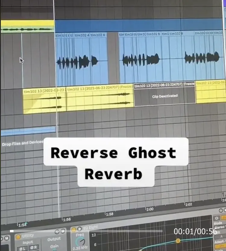 ghost reverb audio effects for vocals