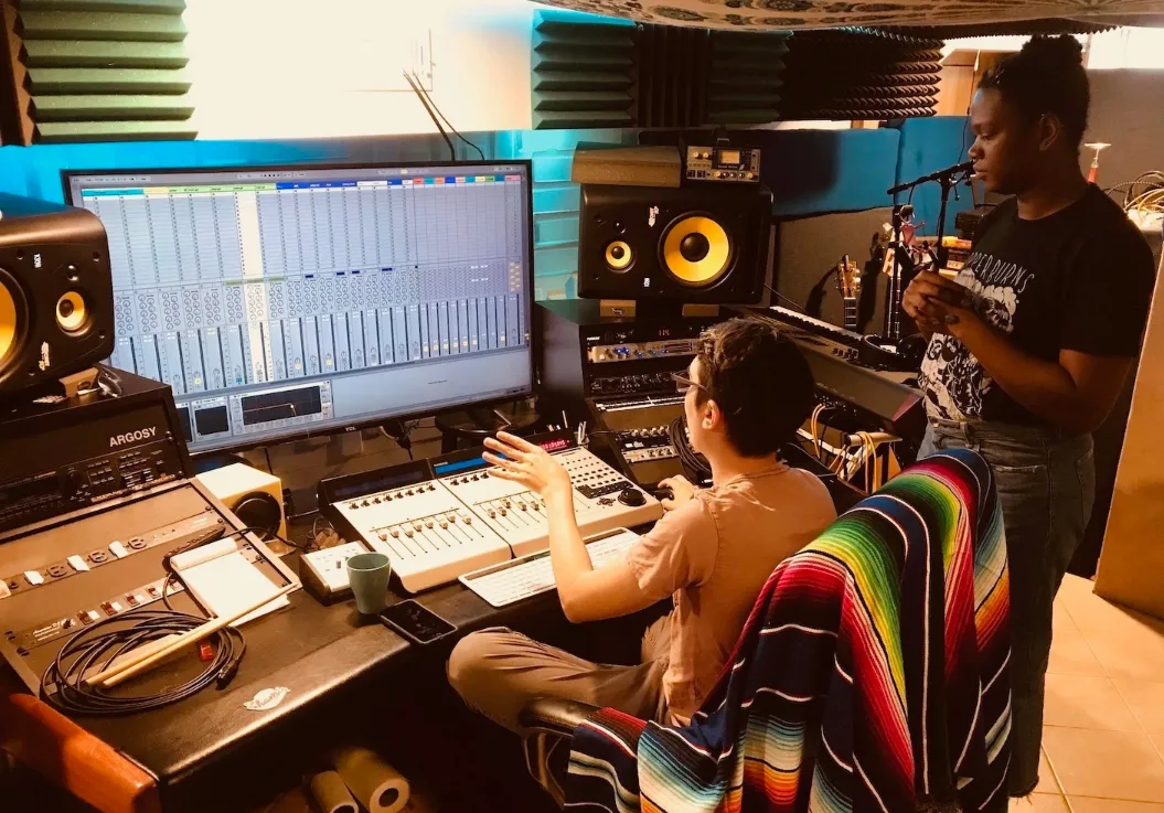 Mixing Music In Studio B